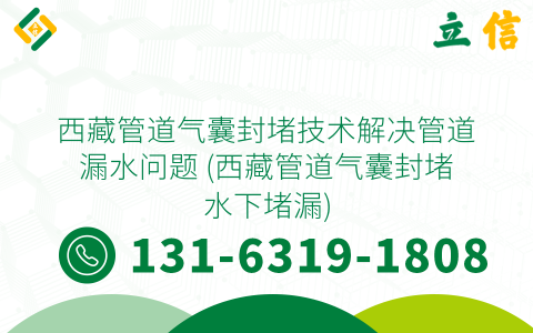 西藏管道气囊封堵技术解决管道漏水问题 (西藏管道气囊封堵水下堵漏)