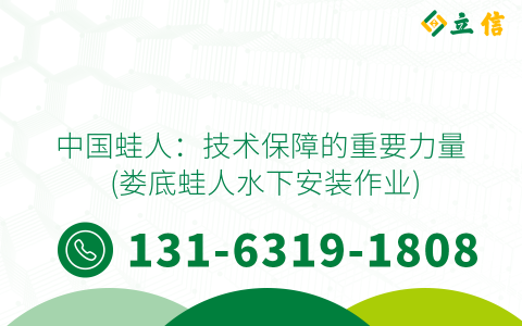 中国蛙人：技术保障的重要力量 (娄底蛙人水下安装作业)