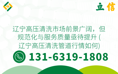 辽宁高压清洗市场前景广阔，但规范化与服务质量亟待提升 (辽宁高压清洗管道行情如何)